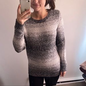 Grey scale sweater